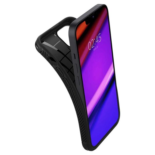 Spigen Rugged Armor - Etui do iPhone 13 (Czarny) - obrazek 2