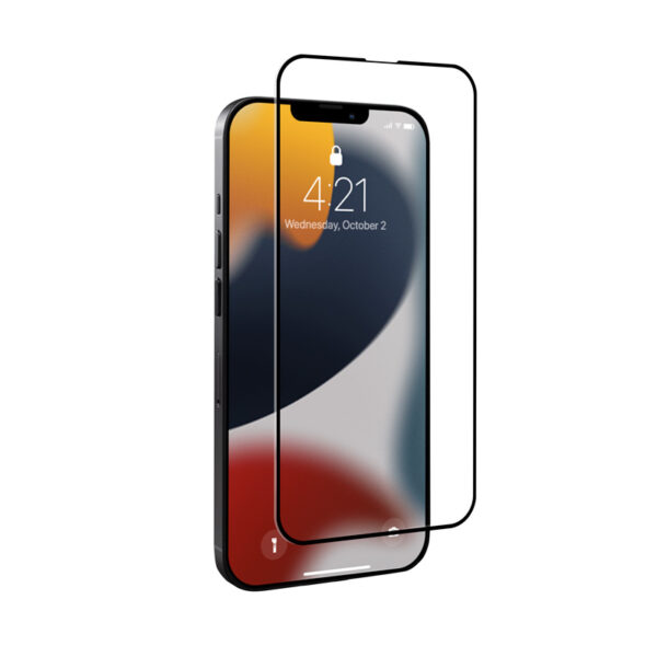 Crong 7D Nano Flexible Glass - Niepękające szkło hybrydowe 9H na cały ekran iPhone 13 mini - obrazek 2