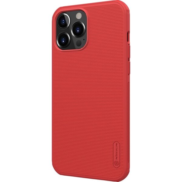 Nillkin Super Frosted Shield Pro - Etui Apple iPhone 13 Pro Max (Red) - obrazek 4