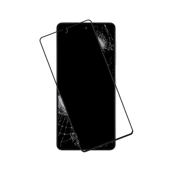 Crong 7D Nano Flexible Glass - Szkło hybrydowe 9H na cały ekran Samsung Galaxy M52 5G - obrazek 4