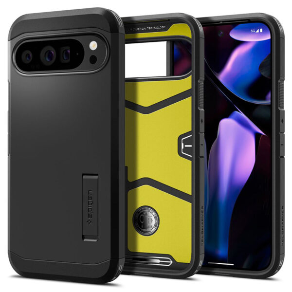 Spigen Tough Armor - Etui do Google Pixel 9 Pro XL (Czarny)