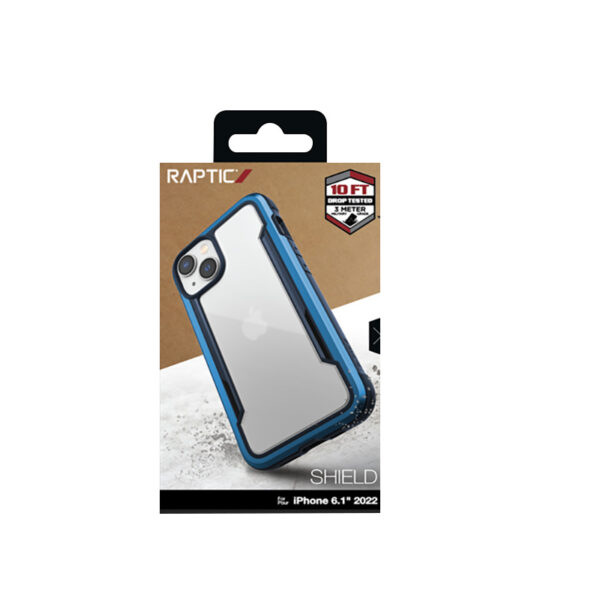 X-Doria Raptic Shield - Etui aluminiowe iPhone 14 (Drop-Tested 3m) (Marine Blue) - obrazek 12