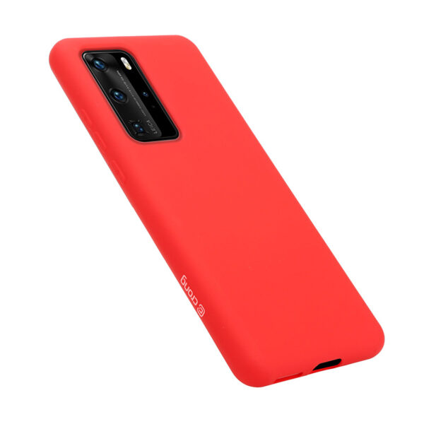 Crong Color Cover - Etui Huawei P40 Pro (czerwony) - obrazek 9