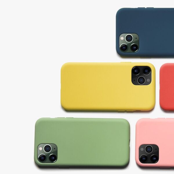 Crong Color Cover - Etui iPhone 11 Pro (czerwony) - obrazek 8