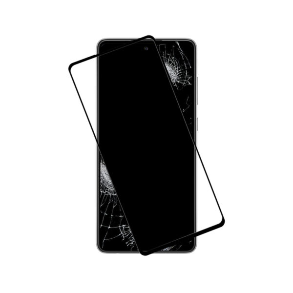 Crong 7D Nano Flexible Glass - Niepękające szkło hybrydowe 9H na cały ekran Samsung Galaxy A72 - obrazek 3