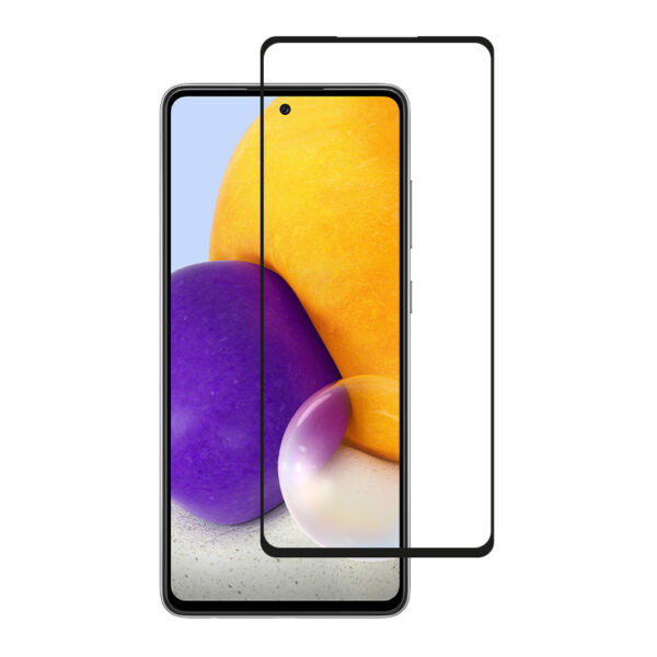 Crong 7D Nano Flexible Glass - Niepękające szkło hybrydowe 9H na cały ekran Samsung Galaxy A72 - obrazek 4