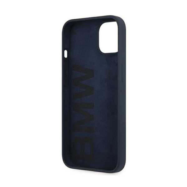 BMW Silicone Signature Logo - Etui iPhone 13 mini (granatowy) - obrazek 6