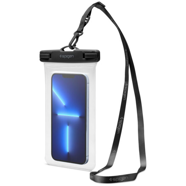 Spigen A601 Universal Waterproof Case - Etui do smartfonów do 6.9" (Przezoczysty) - obrazek 8