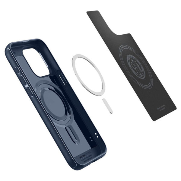 Spigen Mag Armor MagSafe - Etui do iPhone 15 Pro Max (Navy Blue) - obrazek 8