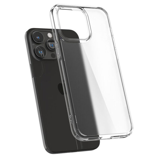 Spigen Ultra Hybrid - Etui do iPhone 15 Pro (Frost Clear) - obrazek 6