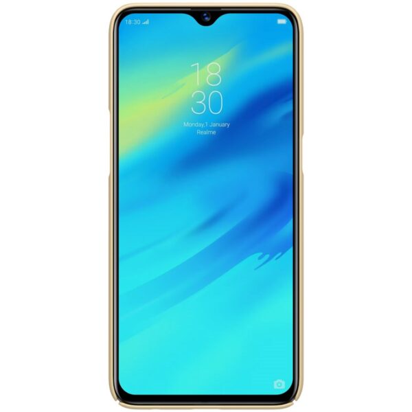 Nillkin Super Frosted Shield - Etui Realme 3 Pro (Realme X Lite) (Golden) - obrazek 3