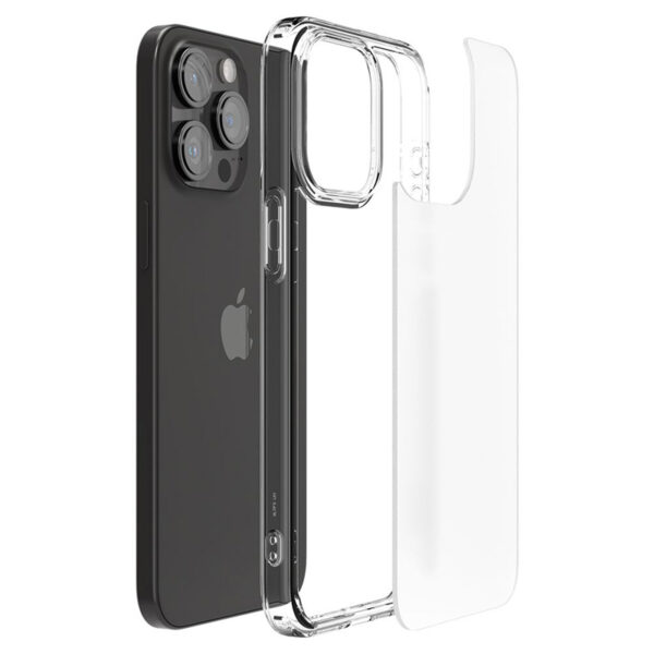 Spigen Ultra Hybrid - Etui do iPhone 15 Pro (Frost Clear) - obrazek 8