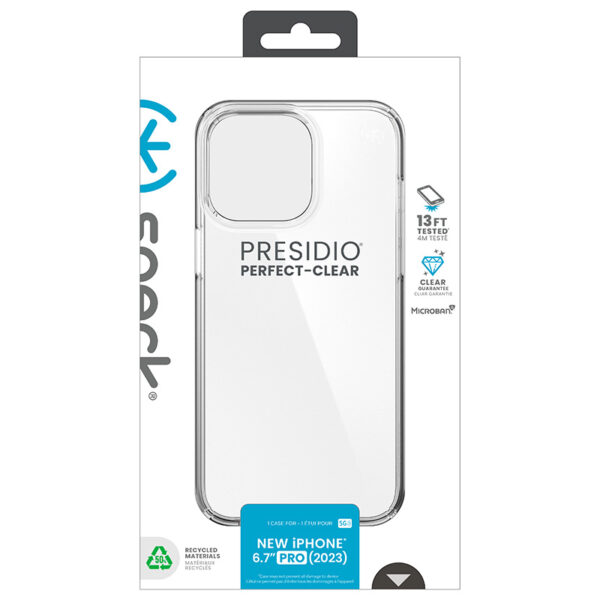 Speck Presidio Perfect-Clear - Etui iPhone 15 Pro Max (Clear) - obrazek 12