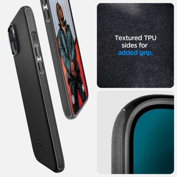 Spigen Mag Armor - Etui do iPhone 15 Plus / iPhone 14 Plus (Czarny) - obrazek 3