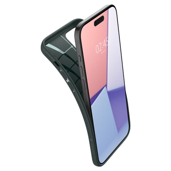 Spigen Liquid Air - Etui do iPhone 15 Pro Max (Abyss Green) - obrazek 7