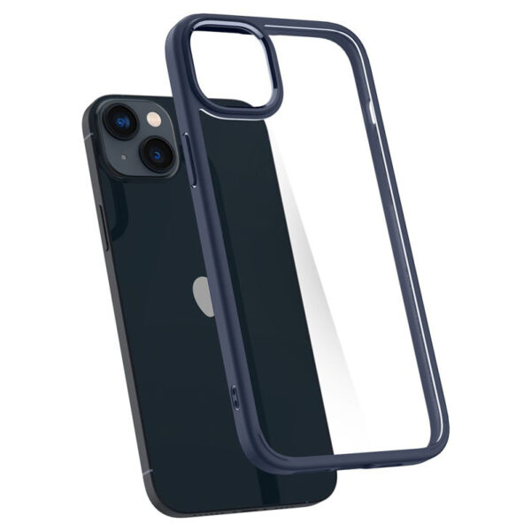 Spigen Ultra Hybrid -  Etui do iPhone 15 Plus / iPhone 14 Plus (Granatowy) - obrazek 8