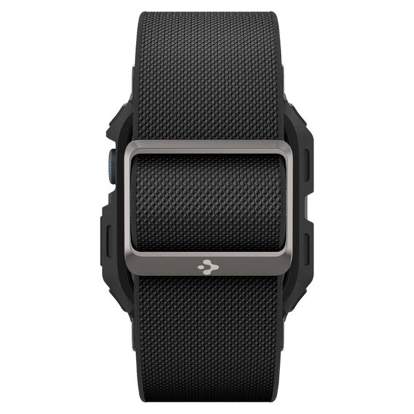 Spigen Lite Fit "Pro" - Etui z paskiem do Apple Watch 4/5/6/7/8/9/SE 44/45 mm (Matte Black) - obrazek 5