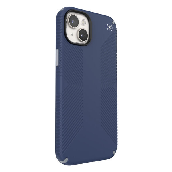 Speck Presidio2 Grip Magsafe - Etui iPhone 15 Plus / iPhone 14 Plus (Coastal Blue / Dust Grey / White) - obrazek 3