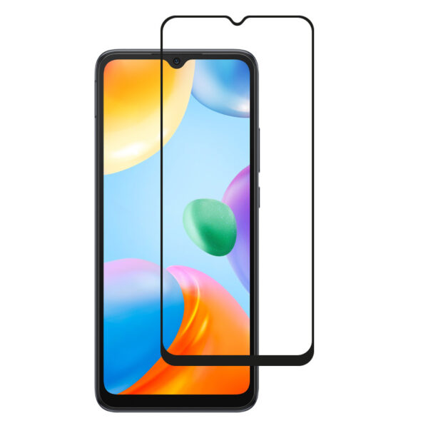 Crong 7D Nano Flexible Glass - Niepękające szkło hybrydowe 9H na cały ekran Xiaomi Redmi 10C - obrazek 2