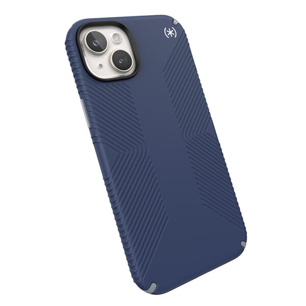 Speck Presidio2 Grip Magsafe - Etui iPhone 15 Plus / iPhone 14 Plus (Coastal Blue / Dust Grey / White) - obrazek 4