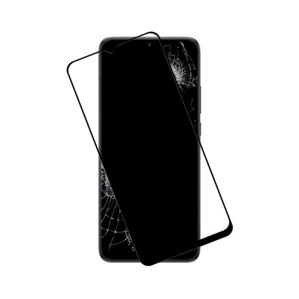 Crong 7D Nano Flexible Glass - Niepękające szkło hybrydowe 9H na cały ekran Xiaomi Redmi 10C - obrazek 3