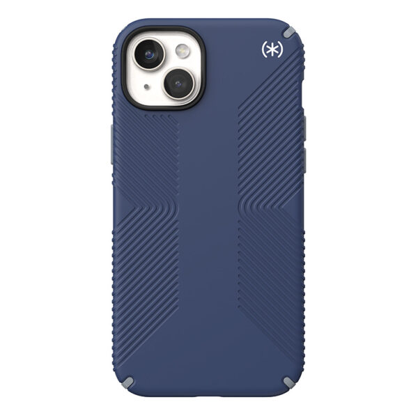 Speck Presidio2 Grip Magsafe - Etui iPhone 15 Plus / iPhone 14 Plus (Coastal Blue / Dust Grey / White) - obrazek 5