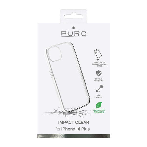 PURO Impact Clear - Etui iPhone 14 Plus (przezroczysty) - obrazek 4