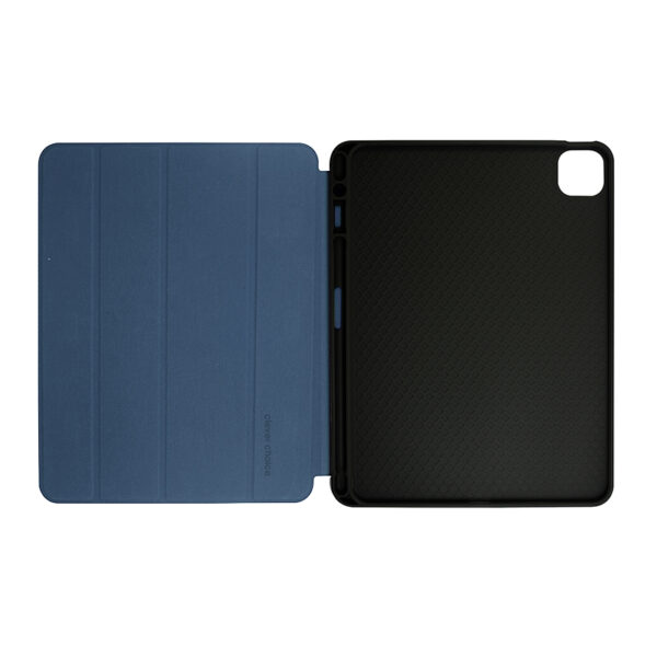 Crong FlexFolio - Etui iPad Pro 11" (2022-2021) / iPad Air 11” M2 (2024) / iPad Air 10.9” (5-4 gen.) z funkcją Apple Pencil (niebieski) - obrazek 7