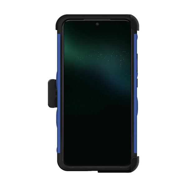 ZIZO BOLT Series - Pancerne etui Samsung Galaxy S22+ ze szkłem 9H na ekran + uchwyt z podstawką (niebieski) - obrazek 5