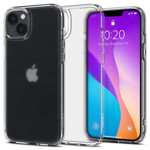 Spigen Ultra Hybrid Matte - Etui do iPhone 15 Plus / iPhone 14 Plus (Przezroczysty matowy) - obrazek 4