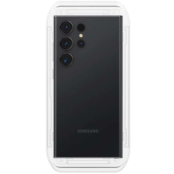 Spigen GLAS.TR EZ FIT 2-Pack - Szkło hartowane do Samsung Galaxy S24 Ultra (2 sztuki) - obrazek 7