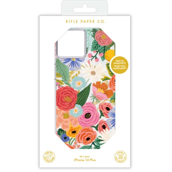 Rifle Paper Clear MagSafe - Etui iPhone 14 Plus (Garden Party Blush) - obrazek 8