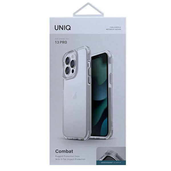 UNIQ Combat - Etui iPhone 13 Pro (przezroczysty) - obrazek 6