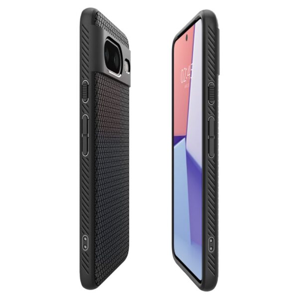 Spigen Liquid Air - Etui do Google Pixel 8 (Czarny) - obrazek 8