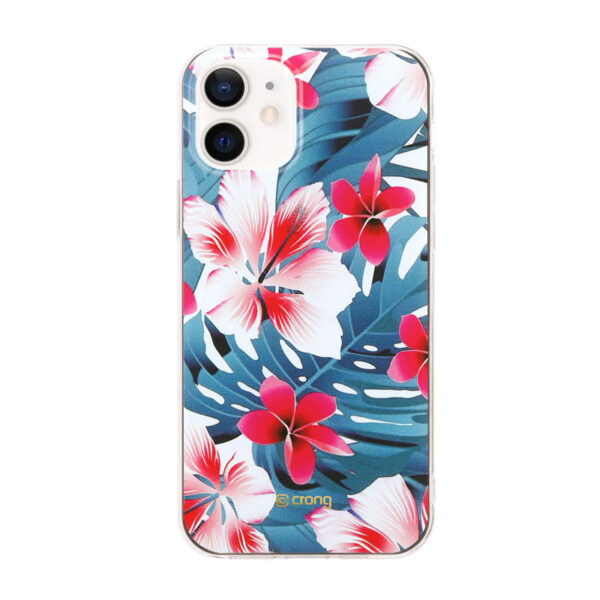 Crong Flower Case - Etui iPhone 12 / iPhone 12 Pro (wzór 03) - obrazek 3