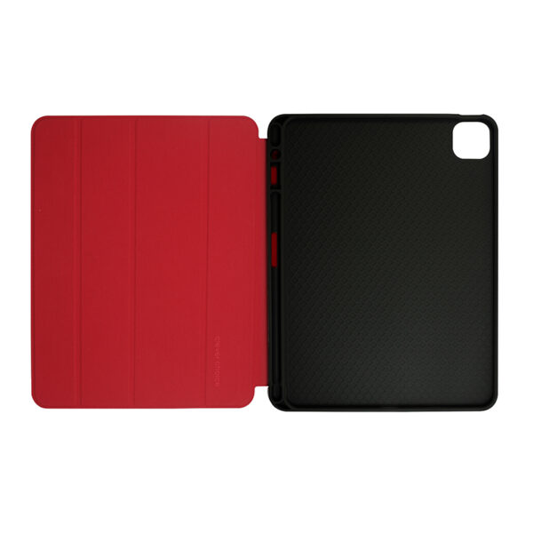 Crong FlexFolio - Etui iPad Pro 11" (2022-2021) / iPad Air 11” M2 (2024) / iPad Air 10.9” (5-4 gen.) z funkcją Apple Pencil (czerwony) - obrazek 7