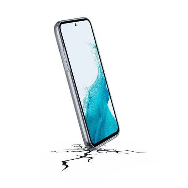 Cellularline Clear Strong - Etui Samsung Galaxy A54 5G z ochroną antybakteryjną (przezroczysty) - obrazek 2