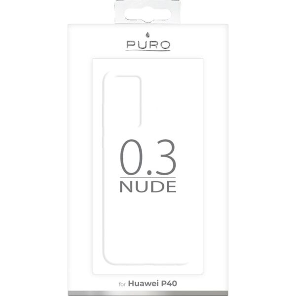 PURO 0.3 Nude - Etui Huawei P40 (przezroczysty) - obrazek 3