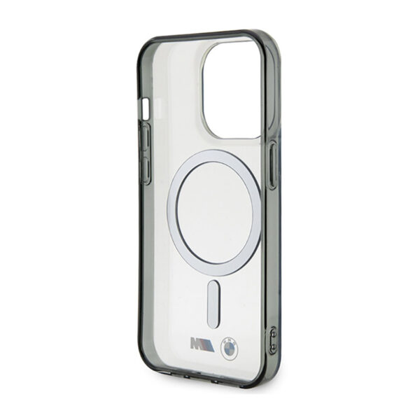 BMW Silver Ring MagSafe - Etui iPhone 14 Pro (Przezroczysty) - obrazek 7