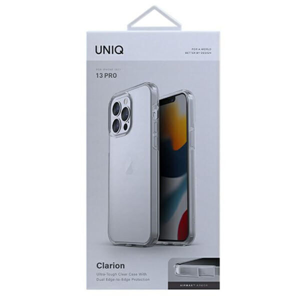 UNIQ Clarion - Etui iPhone 13 Pro (przezroczysty) - obrazek 8