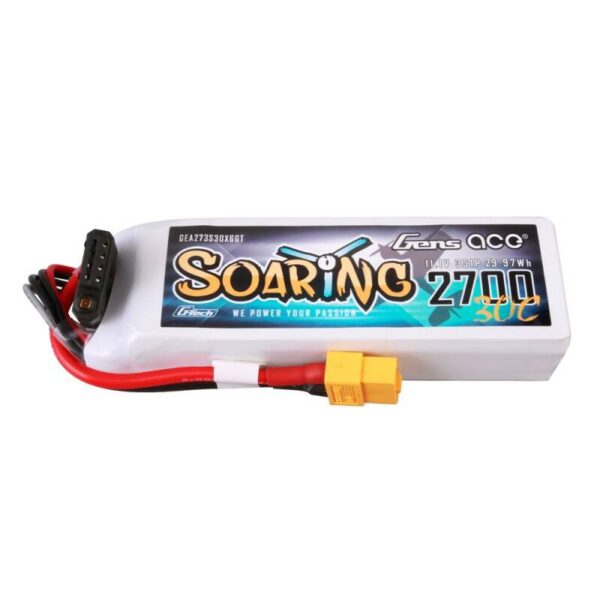 Akumulator Gens ace G-Tech Soaring 2700mAh 11.1V 30C 3S1P LiPo Battery - obrazek 2