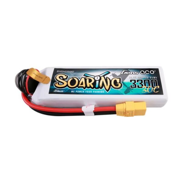 Akumulator Gens ace G-Tech Soaring 3300mAh 14.8V 30C 4S1P Lipo Battery - obrazek 3