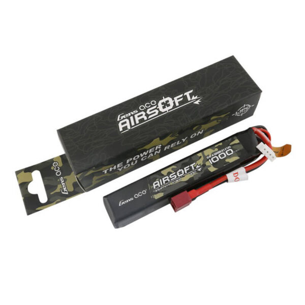 Akumulator Gens ace 25C 1000mAh 3S1P 11.1V Airsoft Gun Lipo z konektorem T Plug - obrazek 2