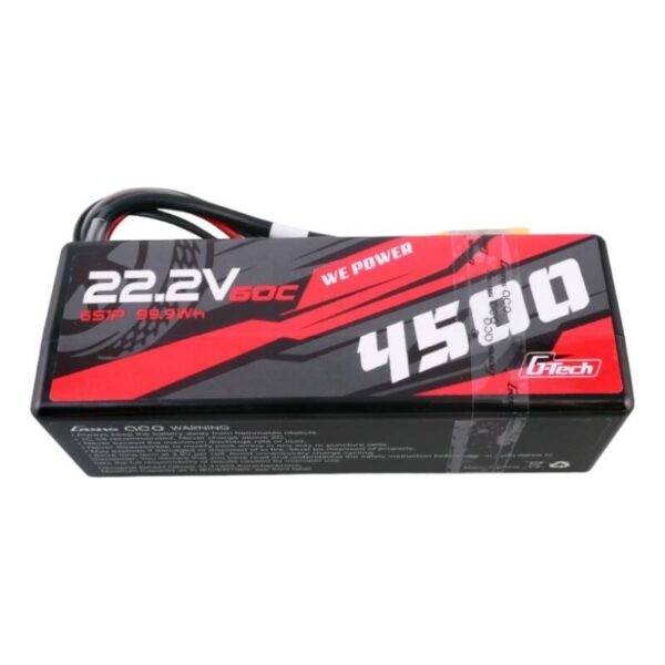 Akumulator Gens ace G-Tech 4500mAh 6S1P 22.2V 60C HardCase RC car Lipo  14#