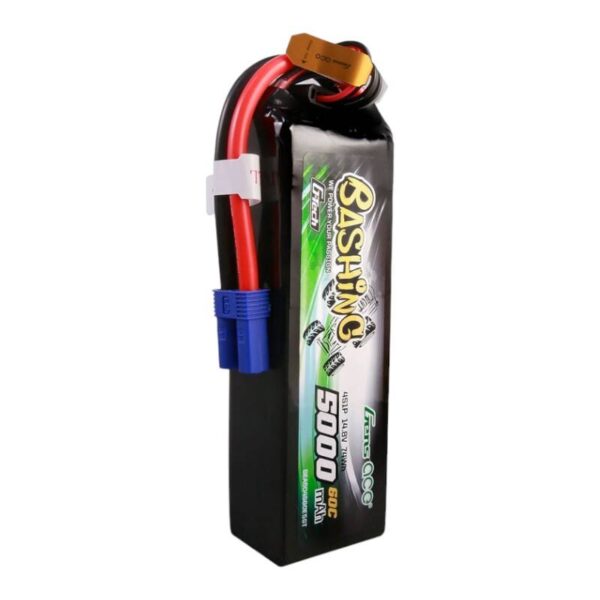 Akumulator Gens ace G-Tech 5000mAh 14.8V 4S1P 60C Lipo z konektorem EC5 Plug-Bashing Series - obrazek 4