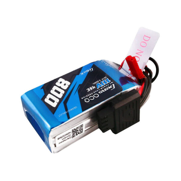 Akumulator Gens ace G-Tech 800mAh 11.1V 45C 3S1P Lipo z konektorem JST - obrazek 3