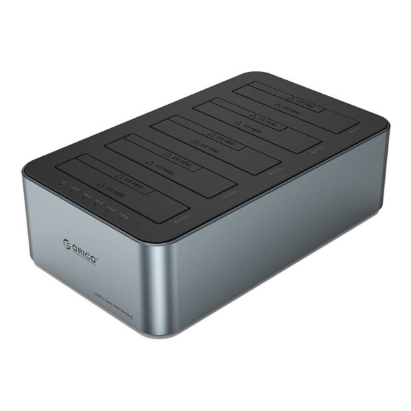 Stacja dokująca Orico do dysków HDD / SSD 2,5 / 3,5", 5Gbps, USB-C do USB-C/A z funkcją klonowania (czarna) - obrazek 2