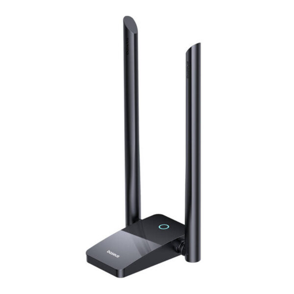 Adapter WiFi Baseus FastJoy 1800Mbps (czarny)