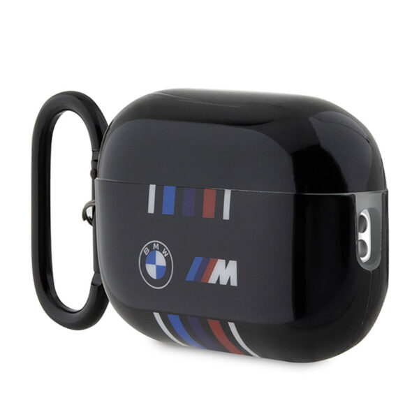 BMW Multiple Colored Lines - Etui AirPods Pro 2 (Czarny) - obrazek 3