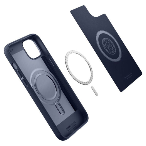 Spigen Mag Armor - Etui do iPhone 15 Plus / iPhone 14 Plus (Granatowy) - obrazek 13